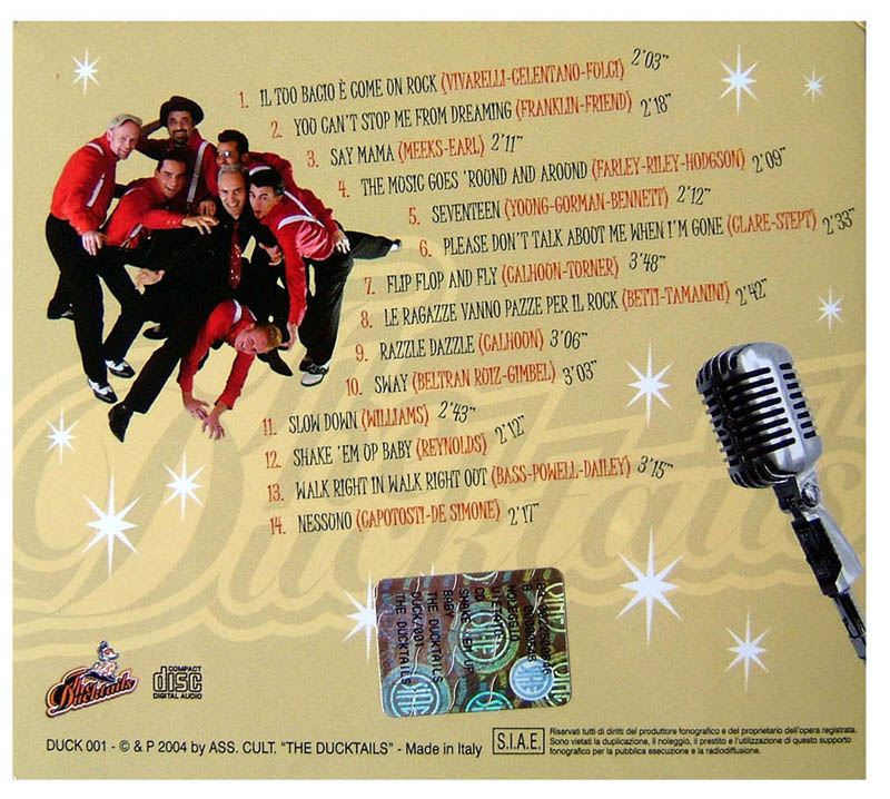 Retro copertina CD